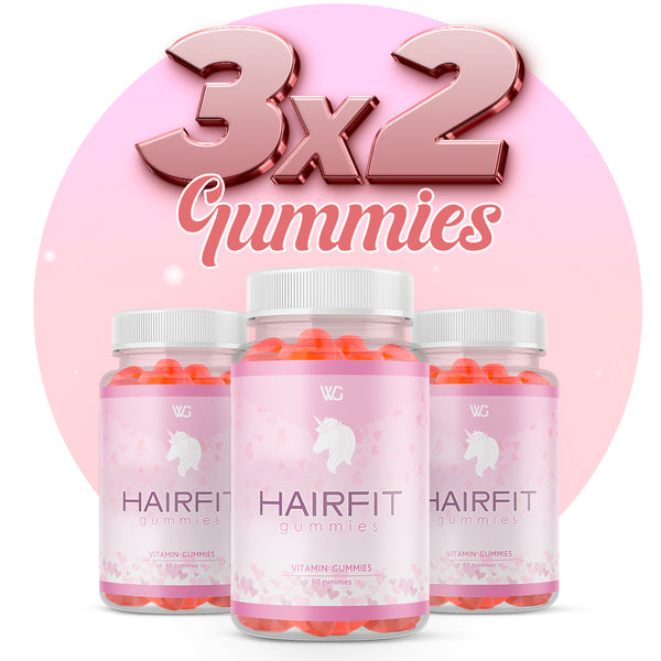 3X2 HAIRFIT GUMMIES - VITAMINAS EN GOMITAS